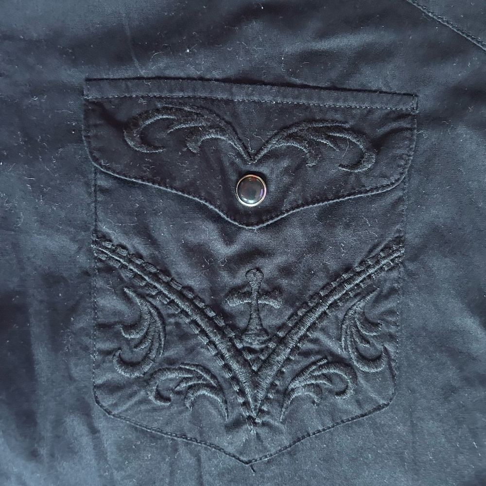 Rock&Roll cowboy man button down long sleeve - Picture 10 of 10